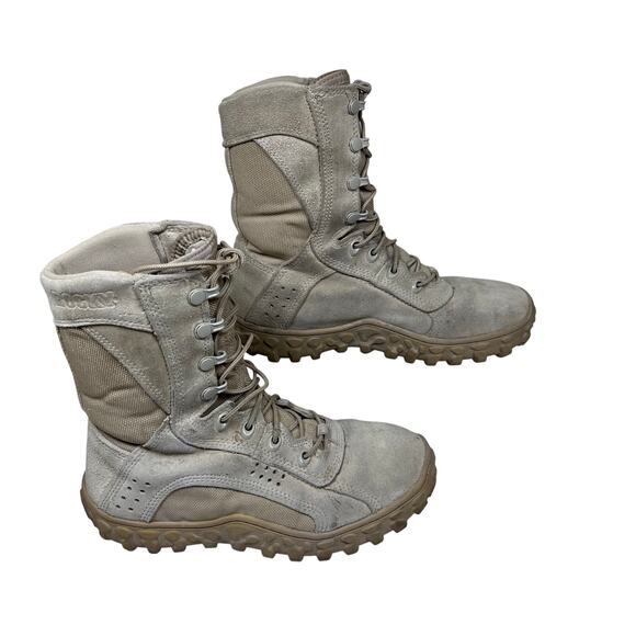 Rocky S2V Tactical Military Combat Professional Boots Desert Tan Men’s Sz 6.5 - Picture 1 of 6